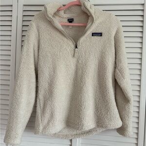 Patagonia Cream Sherpa Fleece Pullover